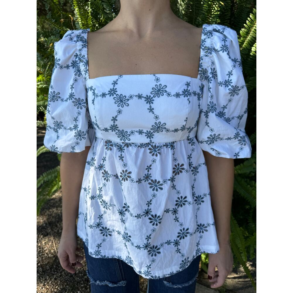 Silvia Tcherassi Tigertale Floral Blouse
